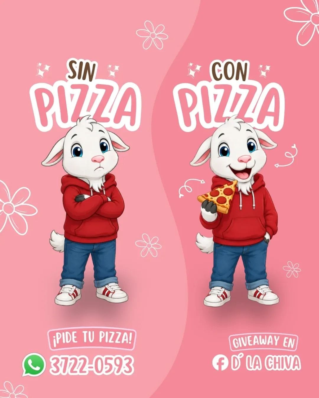 Pizza Parisina de Tocino