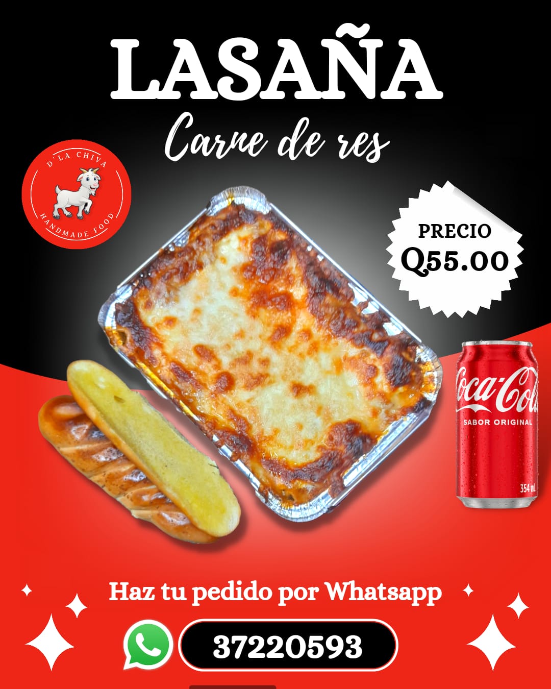 Lasaña de Carne Boloñesa